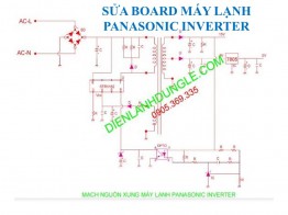 SỬA BOARD MÁY LẠNH PANASONIC INVERTER